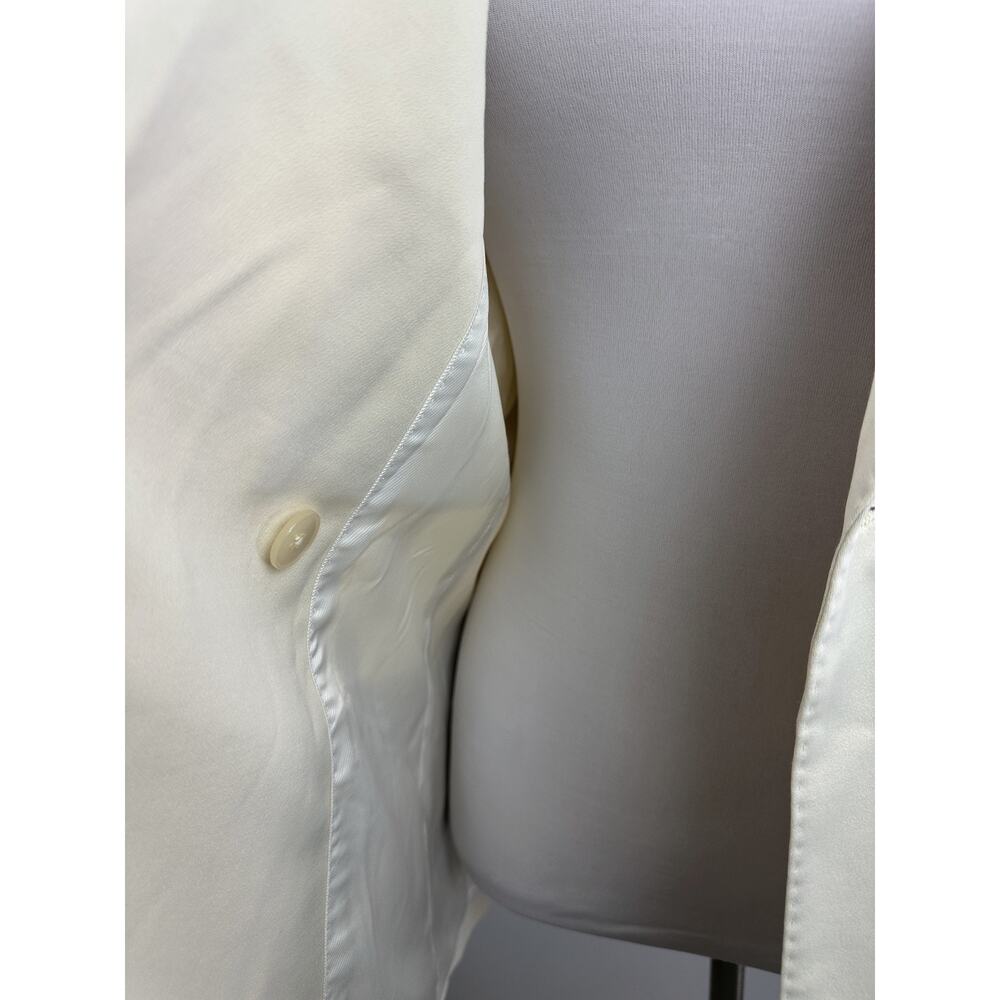 BR Manifattura Emmetex Italian Crepe Double Breasted Blazer Jacket Oversized 2 - Picture 10 of 16